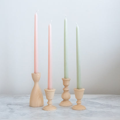 12" Everyday Taper Candle Pair