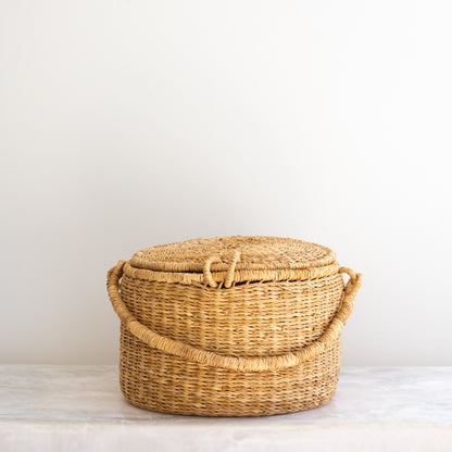 Natural Picnic Basket