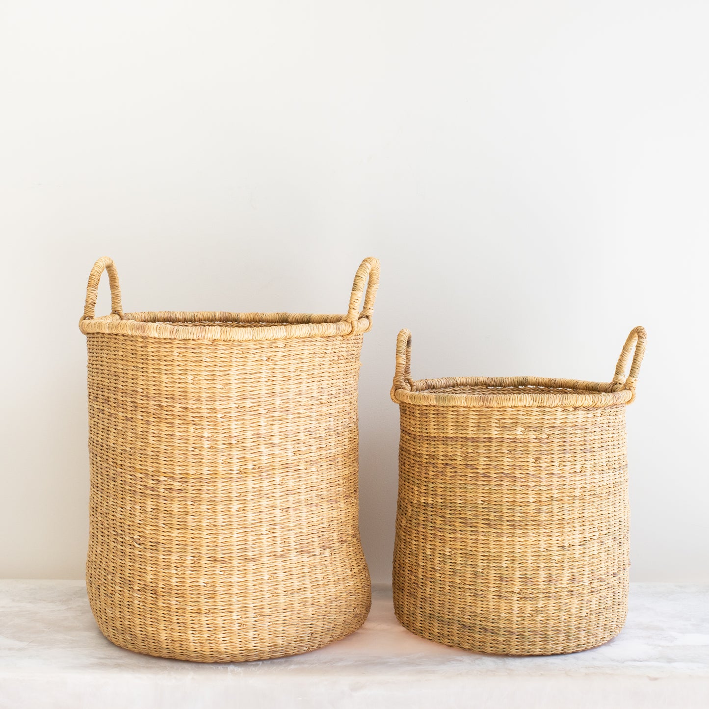 Neutral Storage Basket -15"