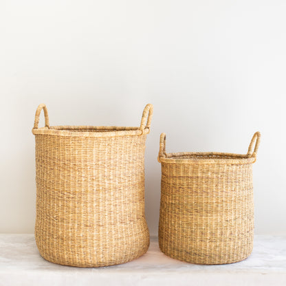 Neutral Storage Basket -15"