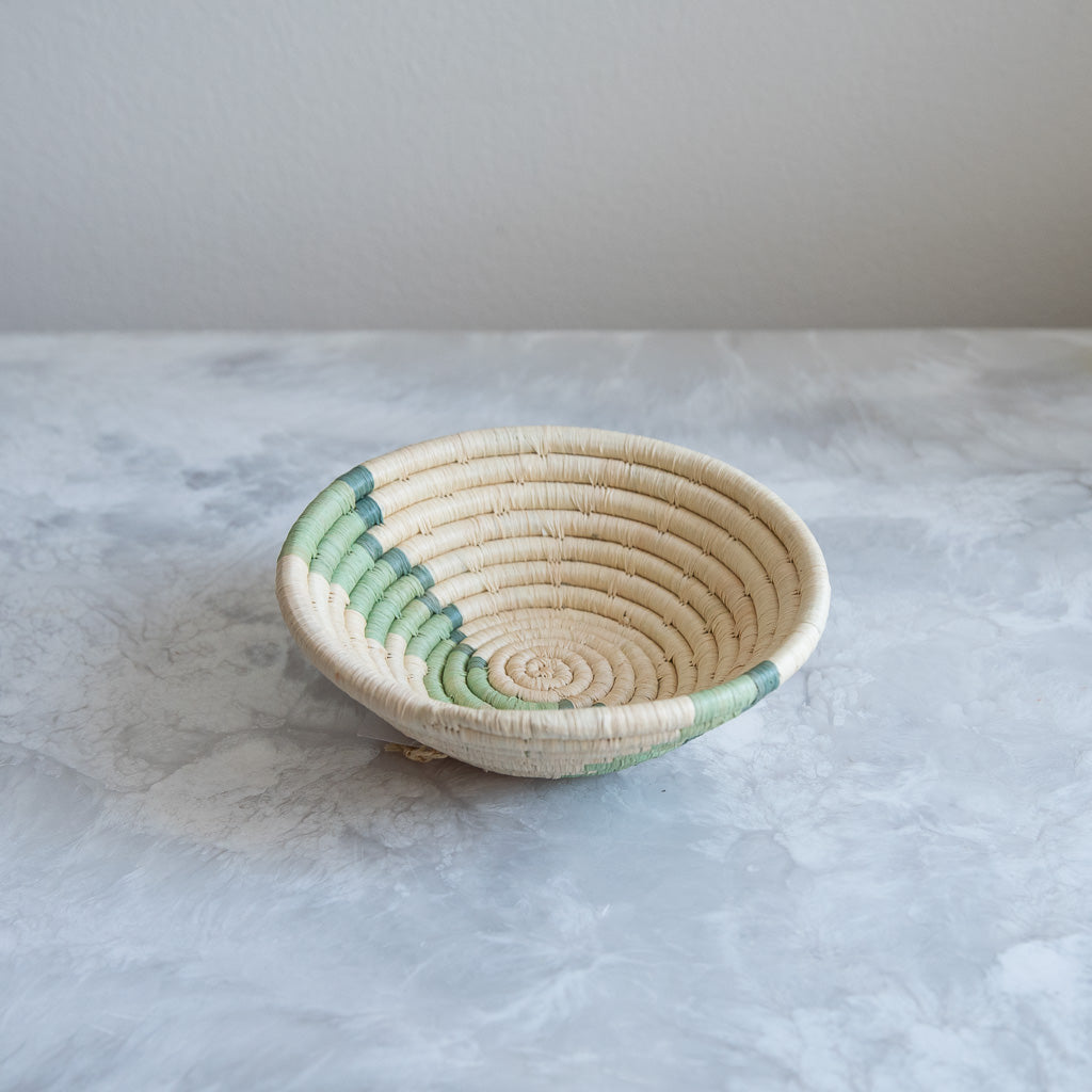 Small Bloom Sprout Woven Bowl - 6"