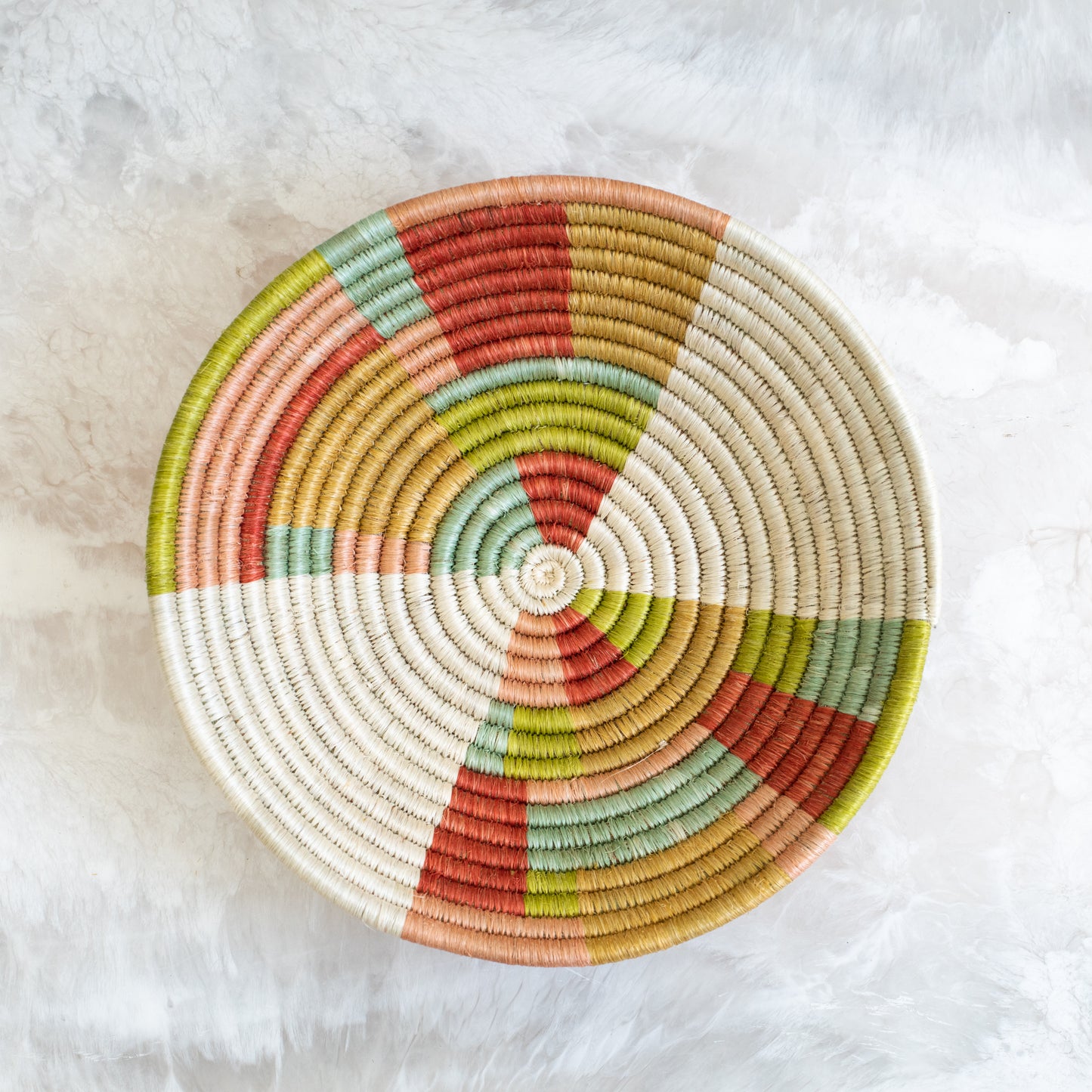Town Square Woven Bowl in Patchwork - 10"