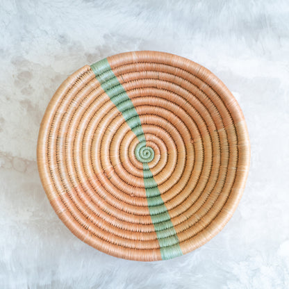 Town Square Woven Bowl in Pinwheel - 10"