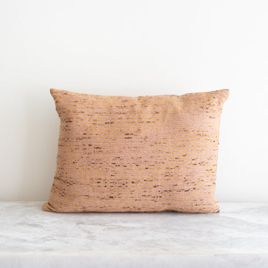 Shiga Brick Coral Pillow - 15"x20"