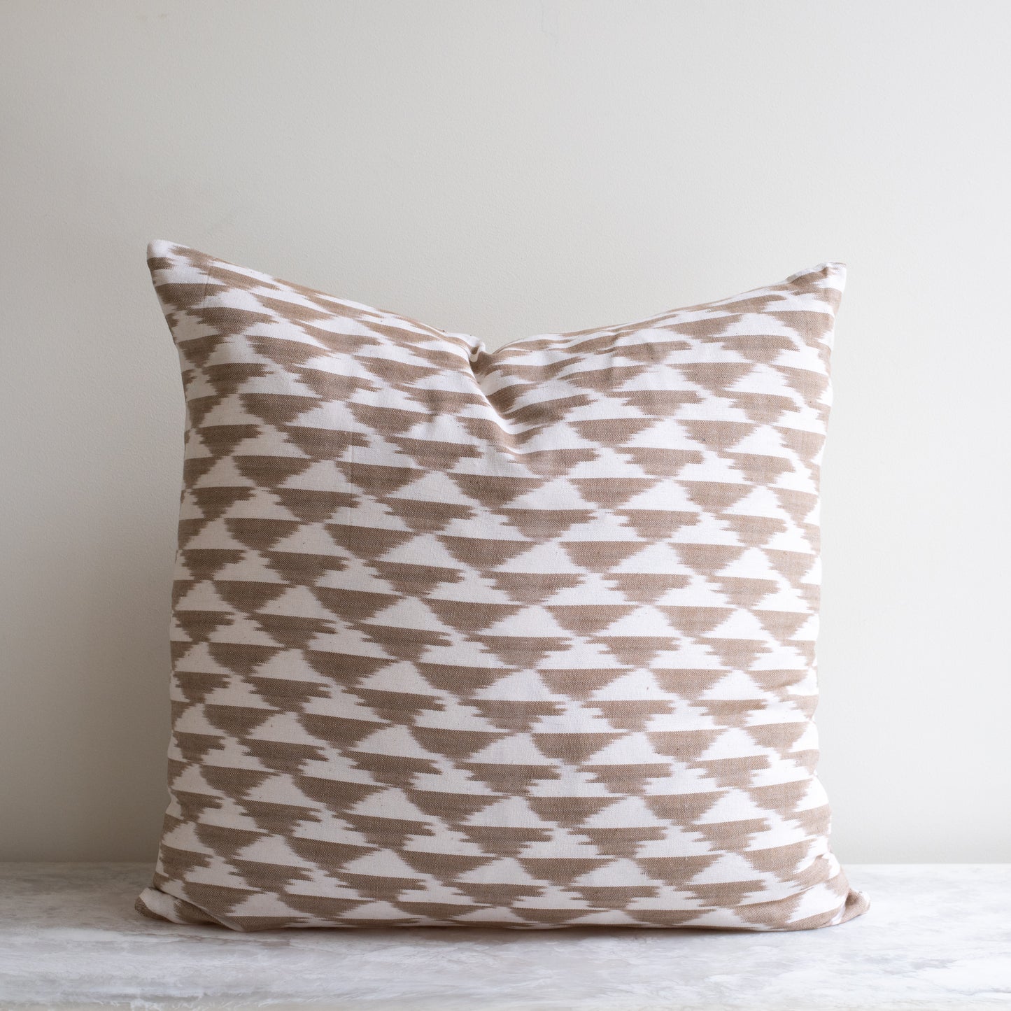 Tribal Pillow in Dune - 22"