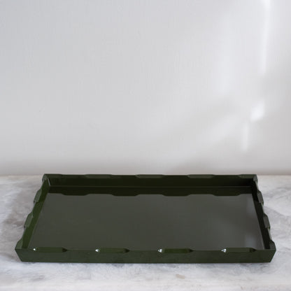 Medium Denston Tray - Dark Olive