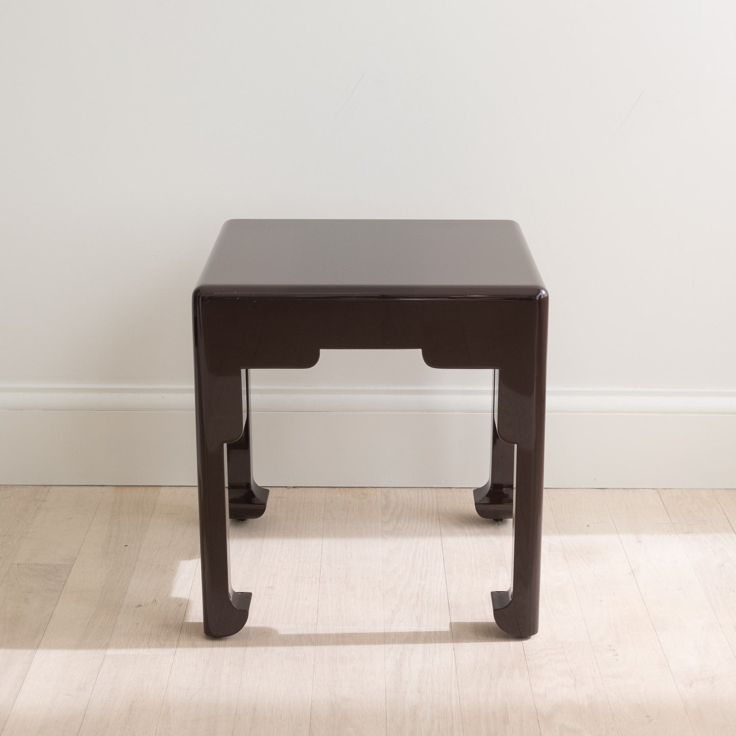 Small Gazebo Side Table - Chocolate