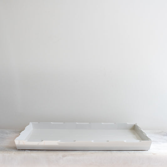 Large Denston Tray - Slate White