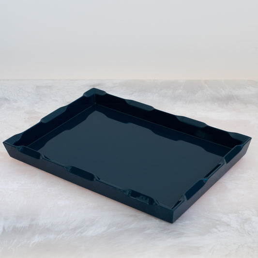 Small Denston Tray - Marine Blue