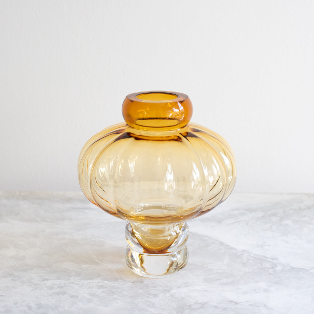 Amber Small Balloon Vase