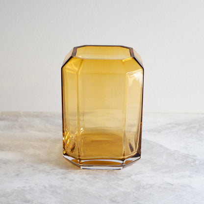 Amber Jewel Vases