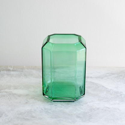 Green Jewel Vases