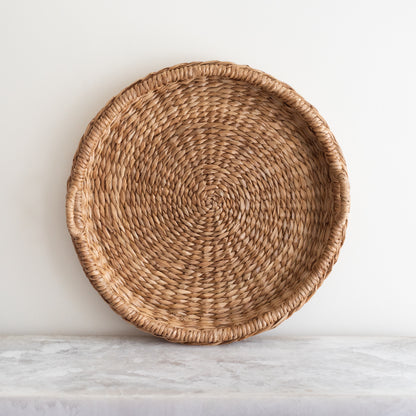 Sweater Weave Round Tray