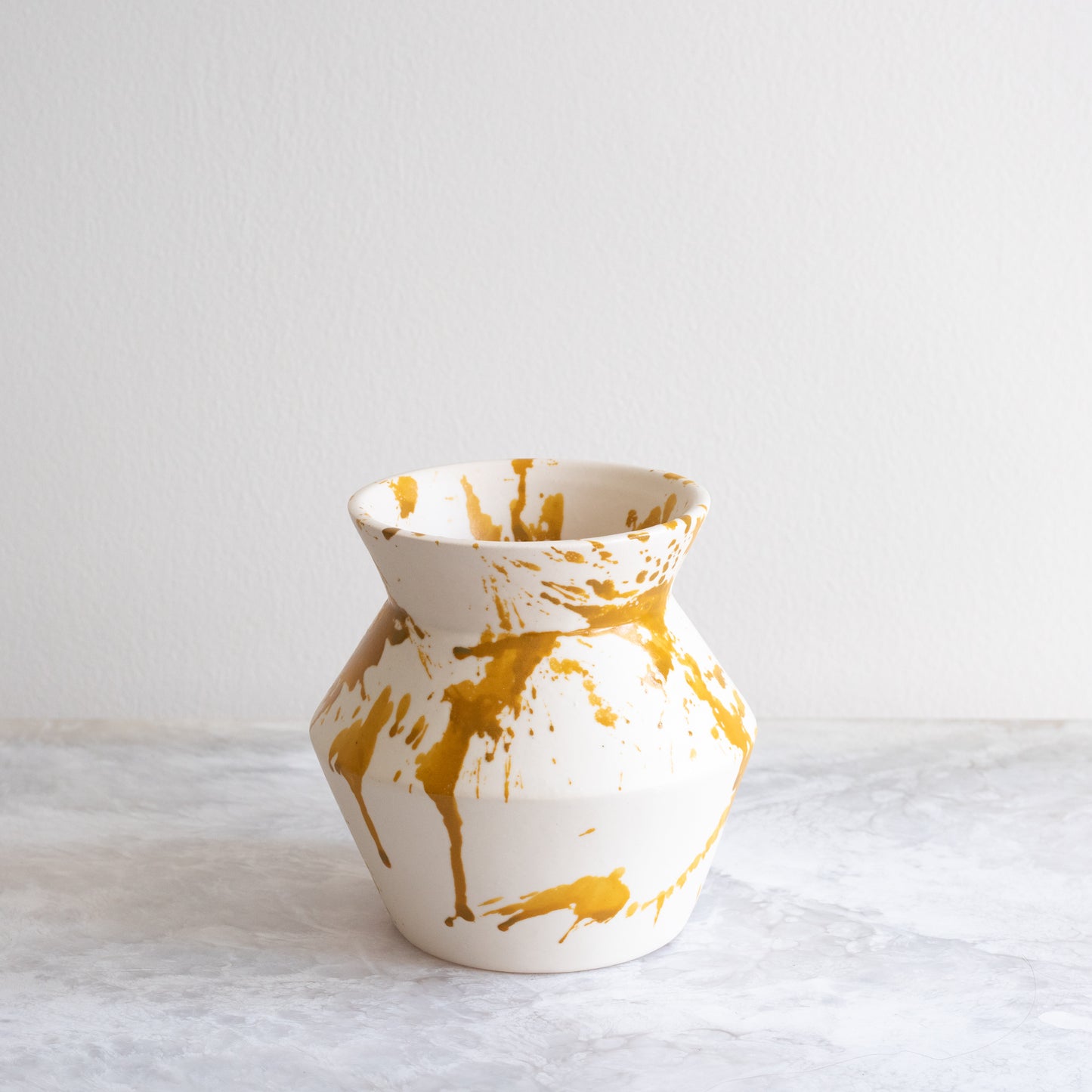 Anyon x Owo - Rock Vase - Mustard