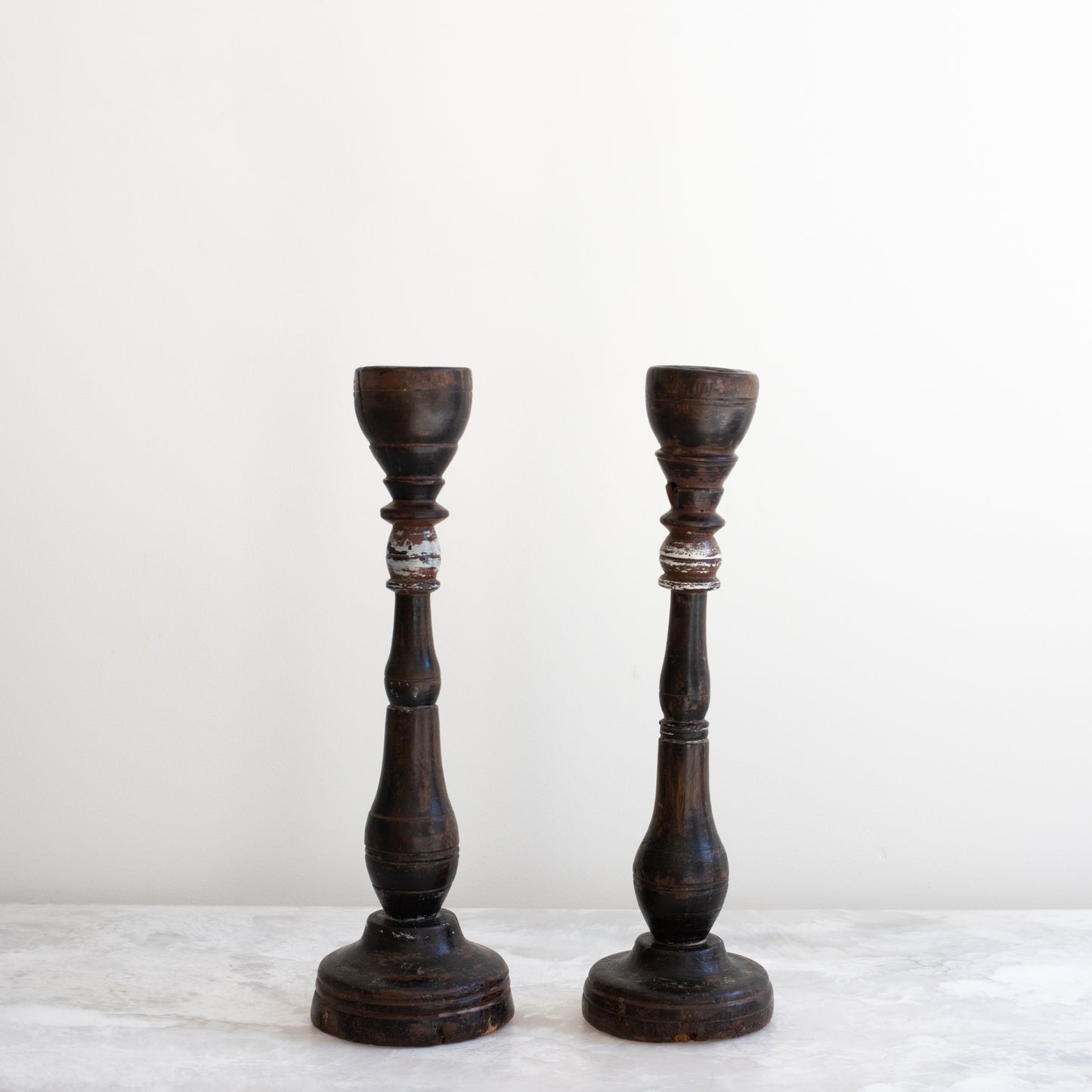 Pair of Antique Italian Candlesticks