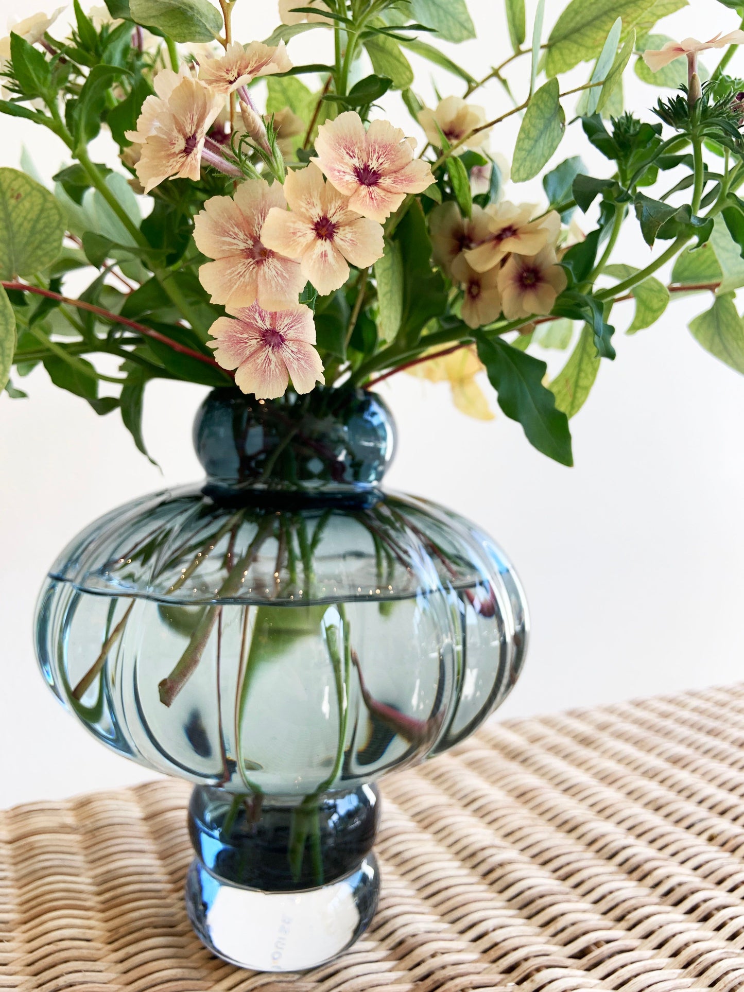 Blue Balloon Vases