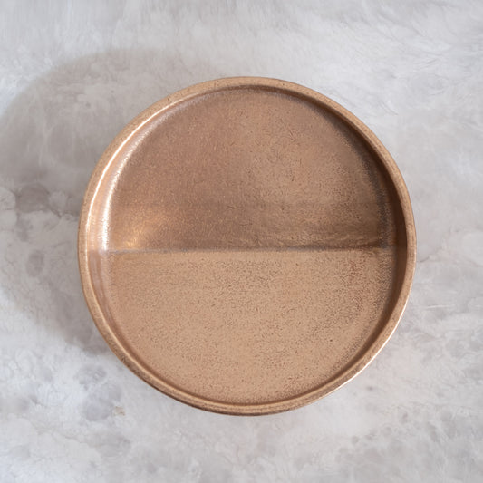 Vide Poche Rond XL in Bronze