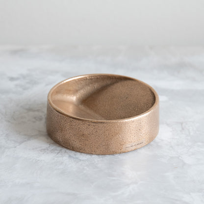 Vide Poche Rond in Bronze
