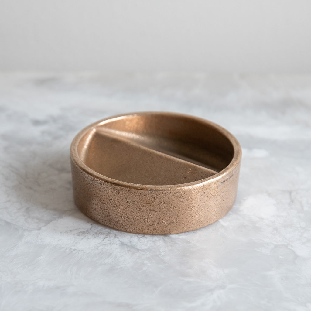 Vide Poche Rond in Bronze