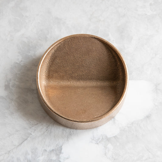 Vide Poche Rond in Bronze