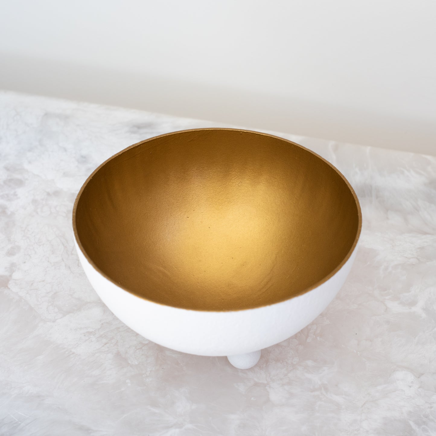 Hamish Bowl with Gold Interior - 8"