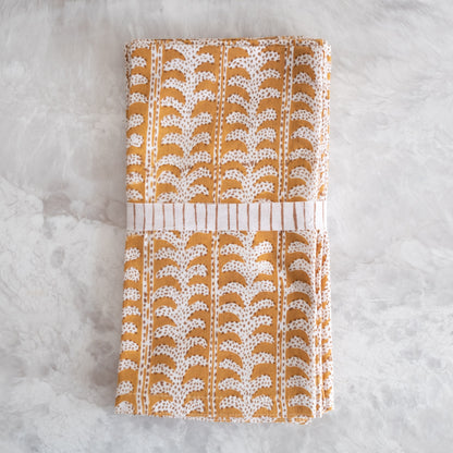 Luxor Saffron Cotton Napkins