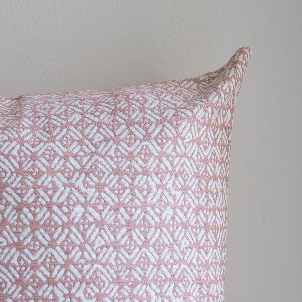 Batik Papaya Outdoor Pillow 20"