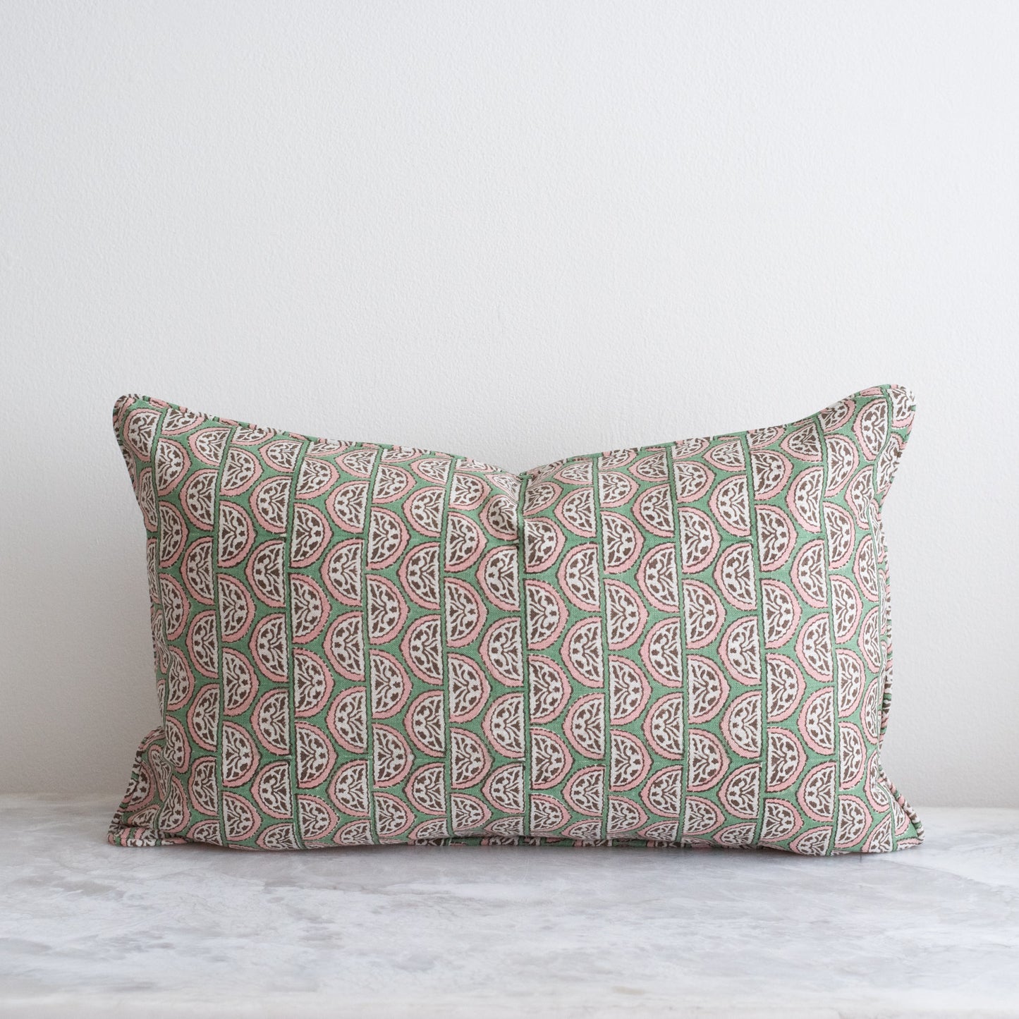 Burano Peony Lumbar Pillow