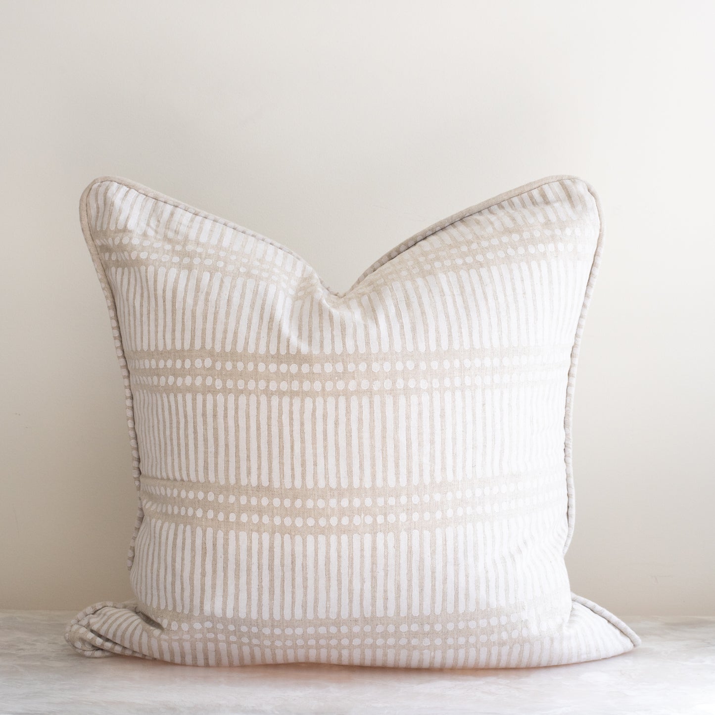Dash Dot Chalk Pillow