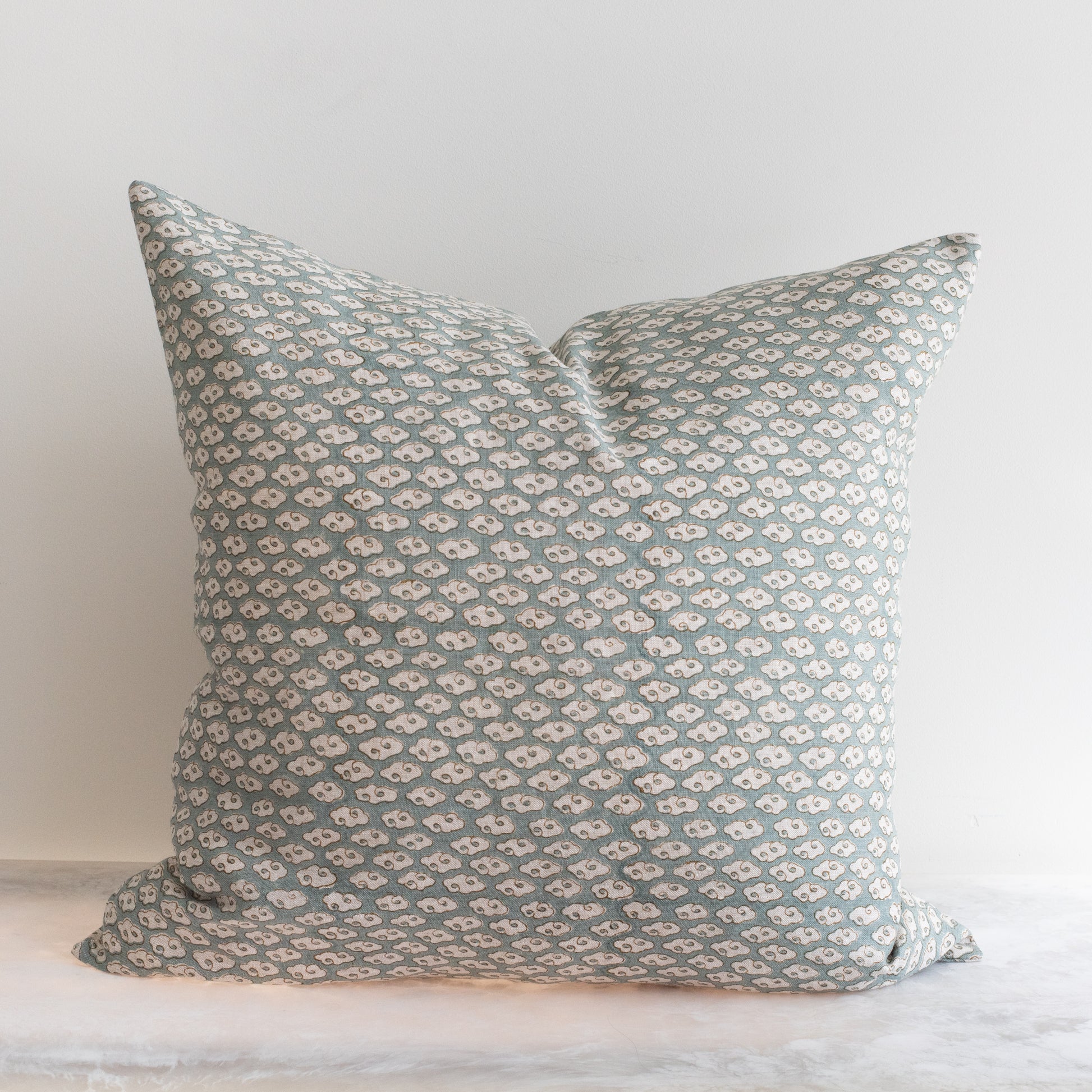 Kumo Oak Celadon Pillow