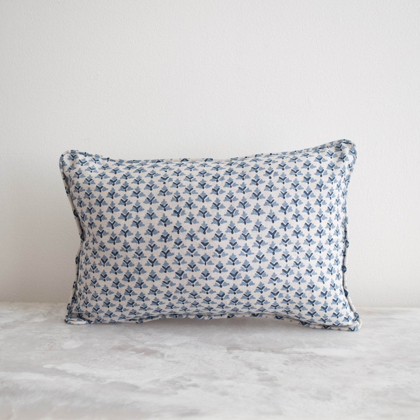 Hampi Azure Lumbar Pillow