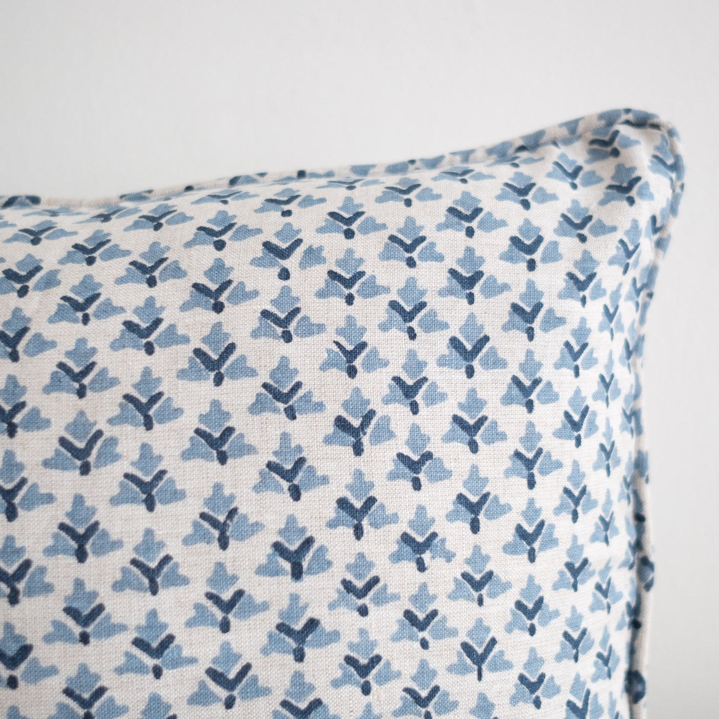 Hampi Azure Lumbar Pillow