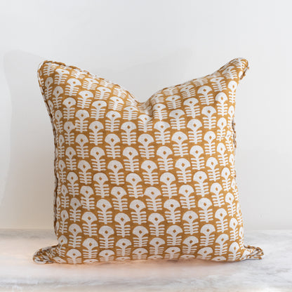 Raj Saffron Pillow